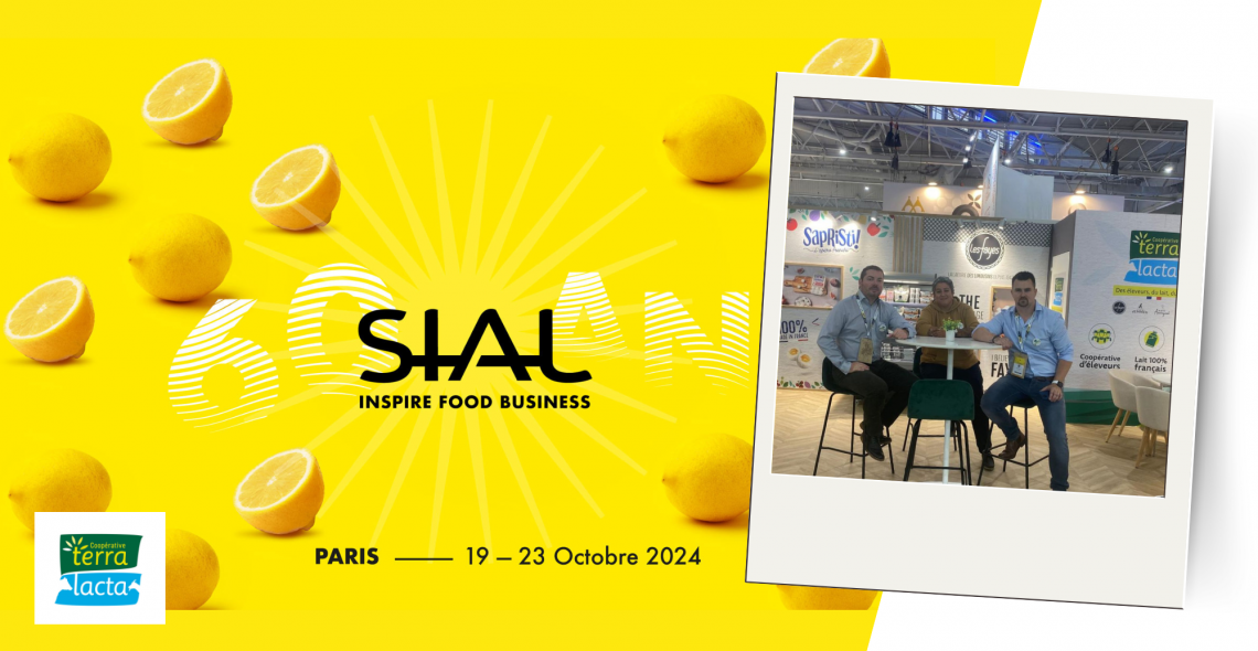 Terra Lacta et ses marques au SIAL Paris 2024