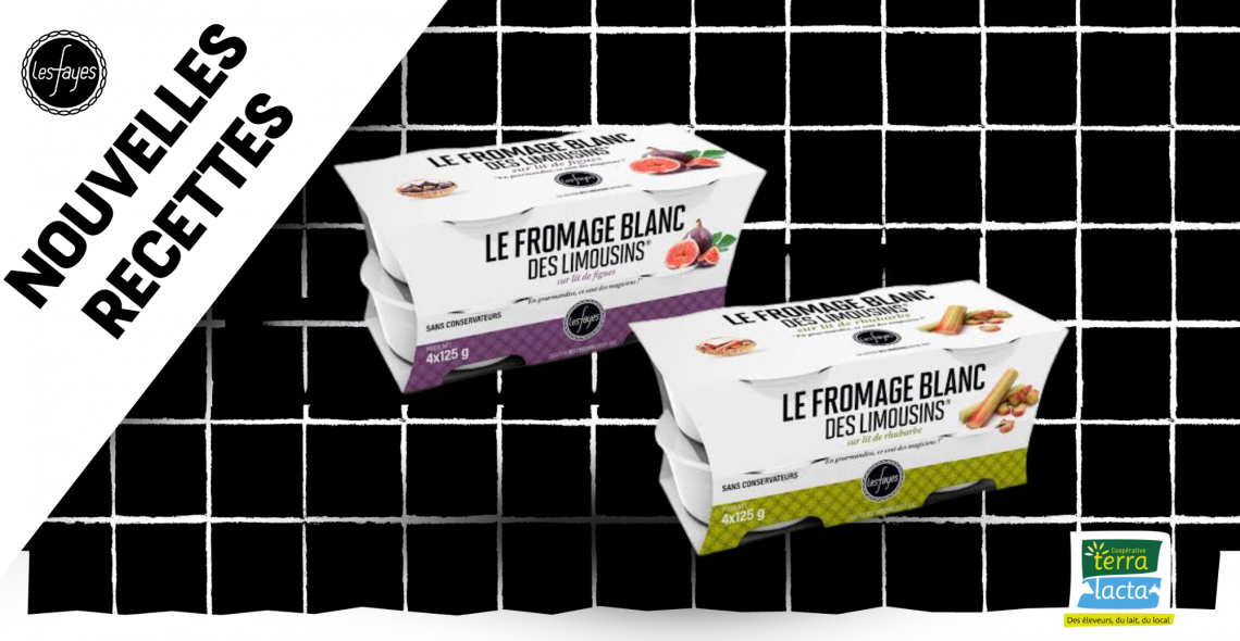 Fromage blanc sur lit de figue et rhubarbe : deux nouvelles recettes gourmandes !