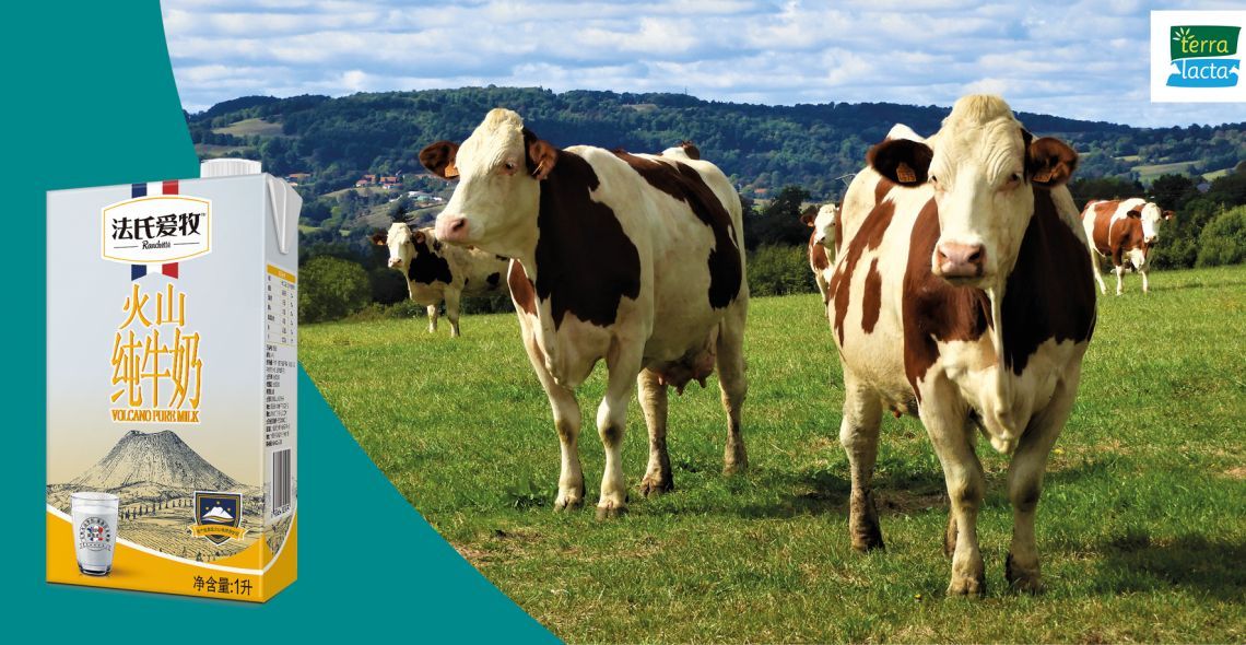 Terra Lacta Lait De Montagne De L Auvergne A La Chine
